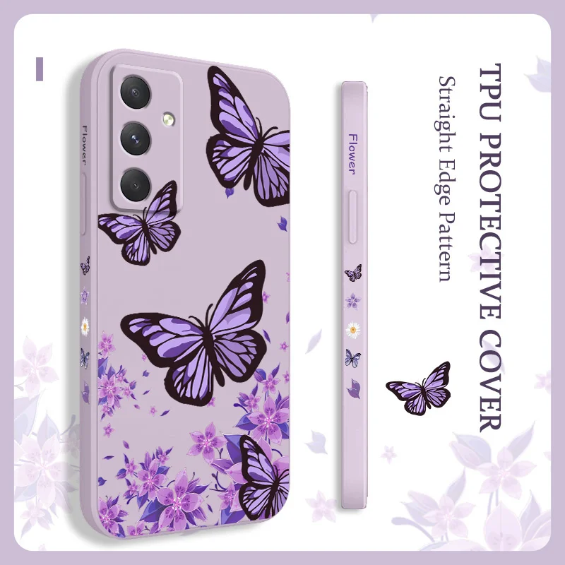 Enchanting Butterfly Silicone Phone Case - Dreamy Design