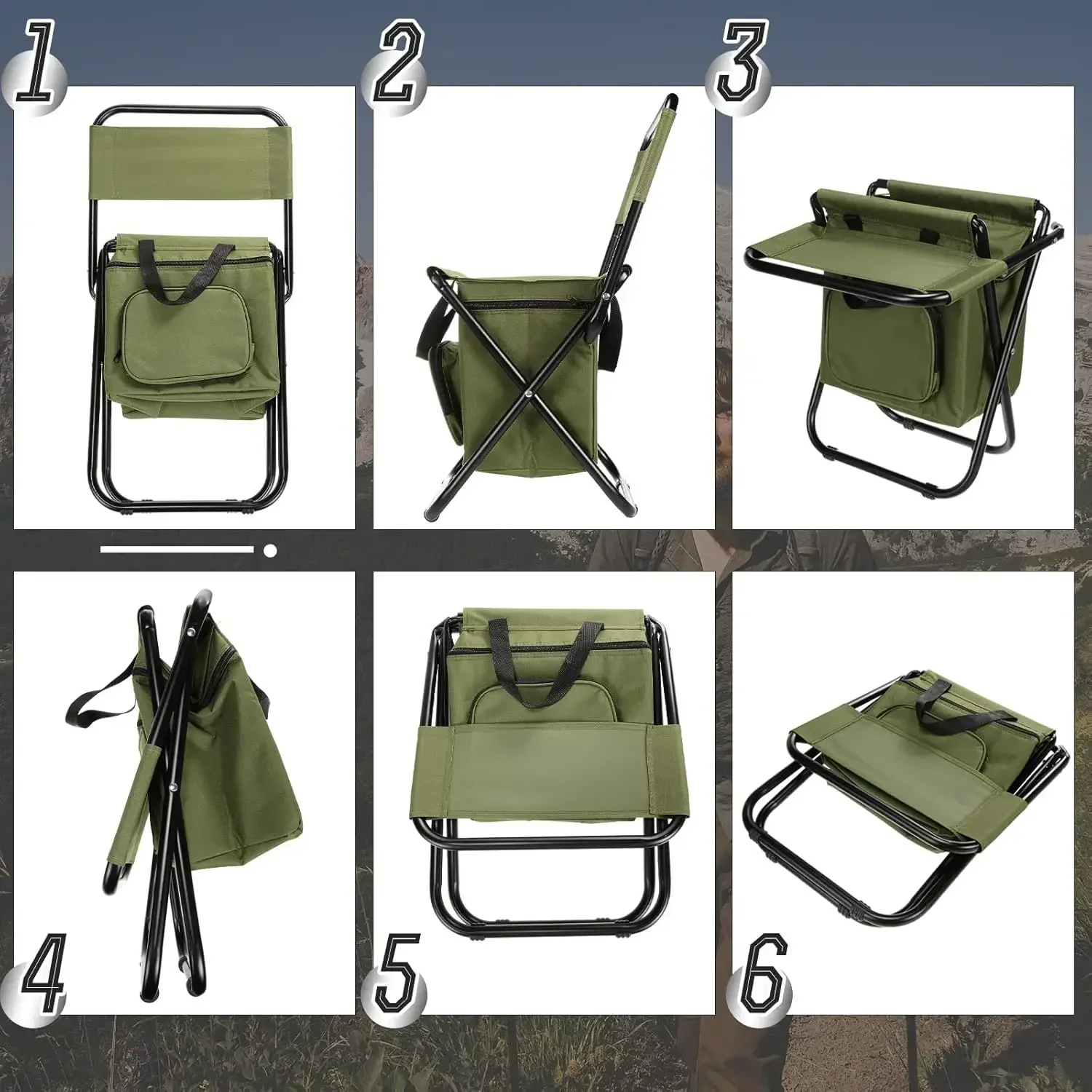 Portable Folding Fishing Chair 3