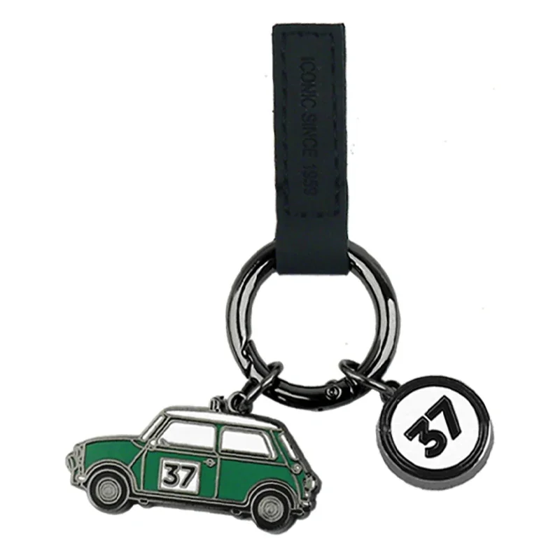 Stylish Metal Key Ring Case Cover with Keychain Buckle - Fashionable Accessory Holder