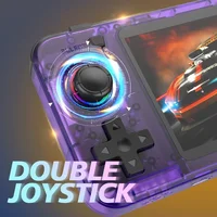 BOYHOM Новая портативная игровая консоль R36H с 3,5-дюймовым IPS-экраном Linux RK3326 Ретро-плеер для видеоигр 3000 мАч 64G 10000+ классических игр — изображение 2