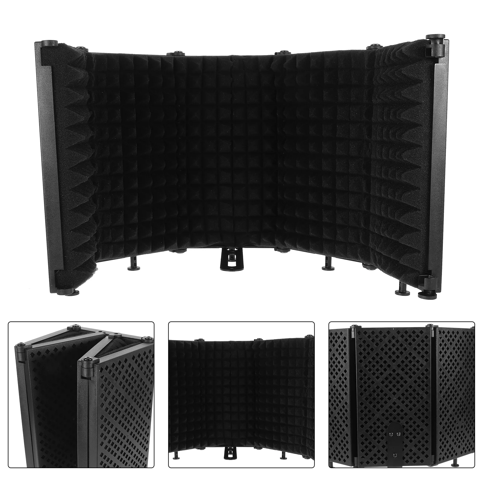 

Microphone Sound Shield Absorbing Pad Soundproof Guard for Cover Isolation Screen