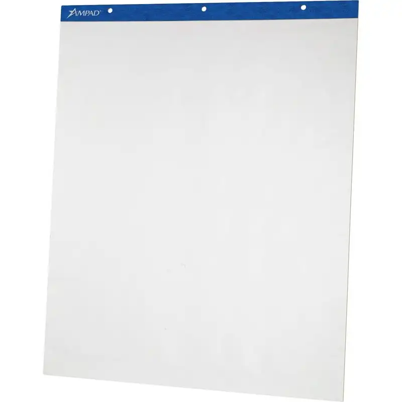 

Easel Pads, Unruled, 27 x 34, White, 50 Sheets, 2Pack