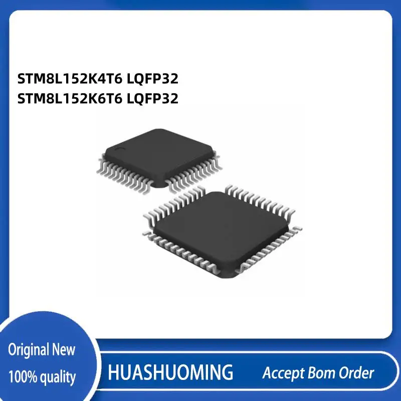 

10pcs/lot New STM32L151CCT6 STM32L151CCU6 STM32L152C8T6 STM32L152CBT6 STM32L152CCT6 STM8L152K4T6 STM8L152K6T6 QFP