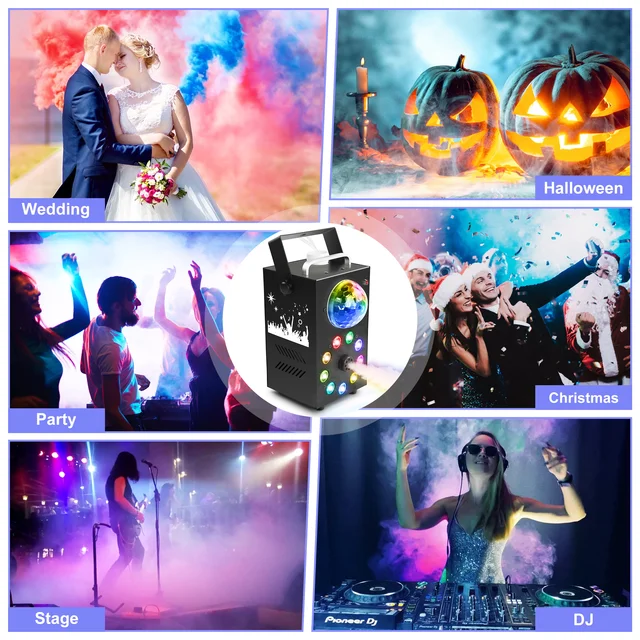 U'King 700W Smoke & LED Fog Machine 5