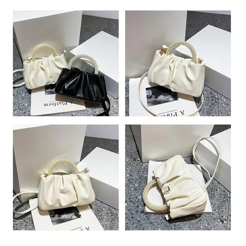 حقيبة نسائية The Cloud Bag اللون الصلب الجديد عصري...