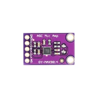 MAX9814 Electret Microphone AGC Amplifier Module Auto Gain Control Release Ratio Low THD for Arduino 3