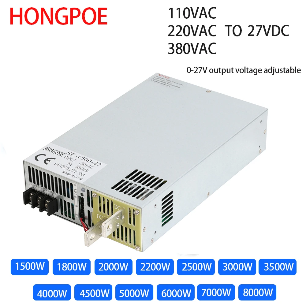 0 27V Adjustable Power Supply 27V 0 5V Analog Signal PLC PMW Control ...