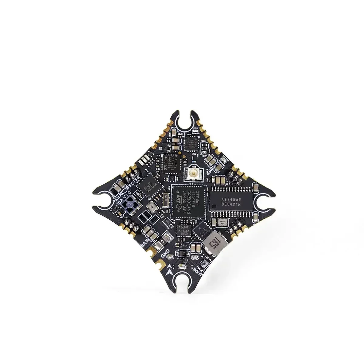 HGLRC SPECTER 10A 1-2S AIO - F411 Flight Controller BLHELIS 10A 5.8G 400mW VTX SPI ELRS 2.4G RX thumbnail 3
