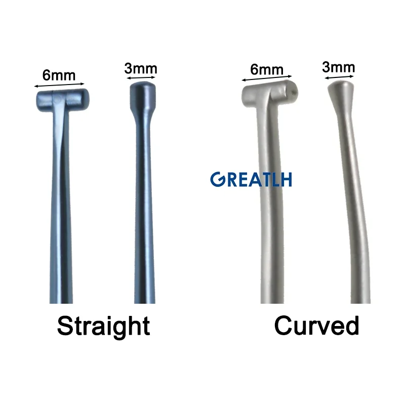 GREATLH Titanium Alloy/stainless Steel Scleral Depressor Eyelid Surgical Tool Ophthalmic Instrument
