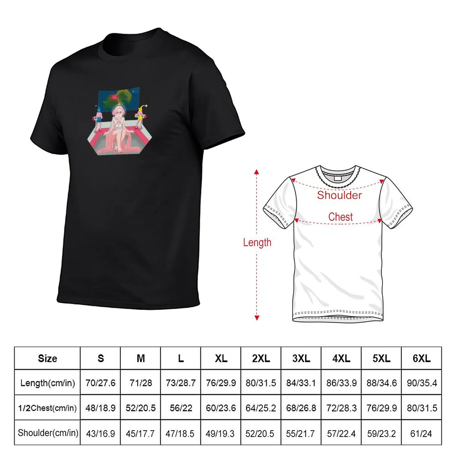 Фото Новая кошка Pikmin x Doja | Встаньте в нее ух! Футболка, летний топ, винтажная одежда, мужские винтажные футболки №2