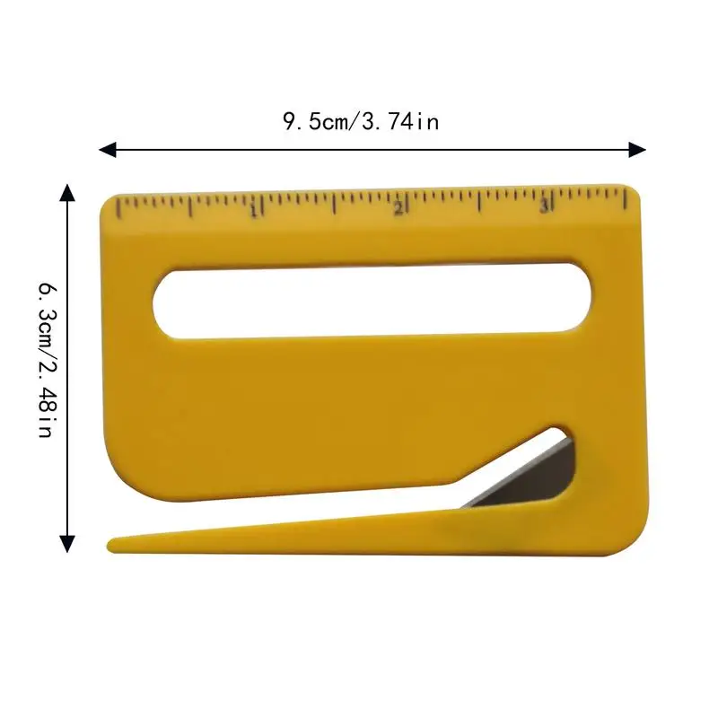 Envelope Opener Tool Wrapping Paper Cutter Letter Opening Tool Mail Cutter For Pet Hair Knot With Pointed End Magnifying Glass