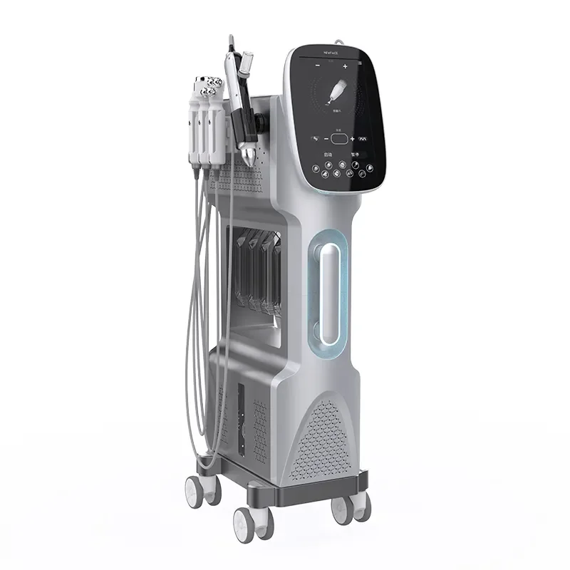 professional aqua peeling Dermabrasion machine 9 in 1 Deep cleaning facial water oxygen hydra small bubble Device 3