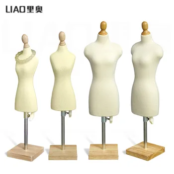 Mini BJD Sewing Mannequin for Women’s Clothing Design – 3D Cutting Model with Plug-in Needle 1