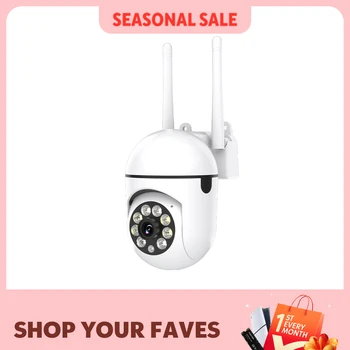 Ease Life APP Wireless 1080P HD Indoor/Outdoor WiFi Security Camera, Color Night Vision, 2-Way Audio, 360° Pan/Tilt/Zoom 1