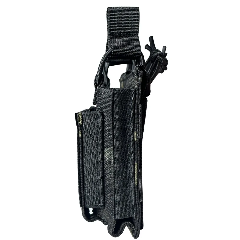 UNIONTAC taktische doppelschichtige dreifache Magazintasche, hochwertige 1000D-Nylon-5,56 Magazintaschen und 9 mm Magazintaschen – Detail 14