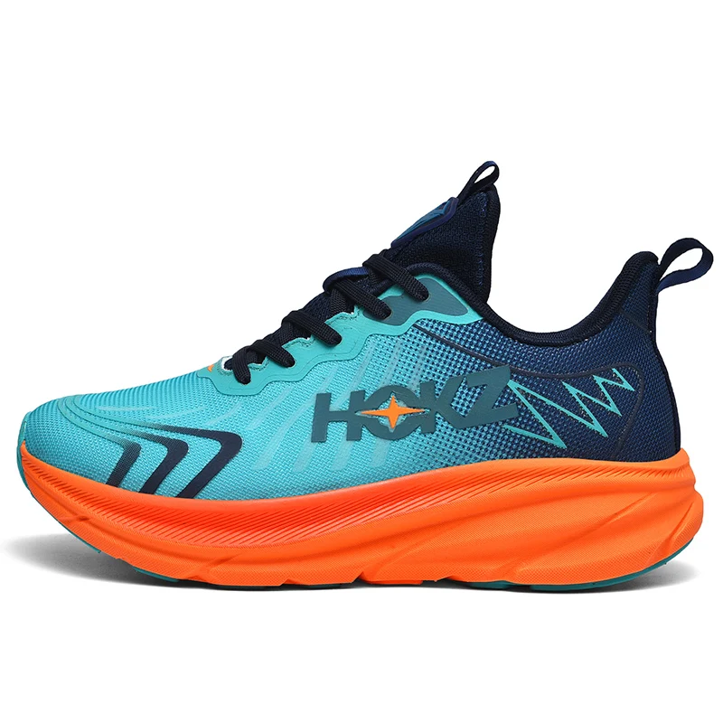 Carbon Plate Air Cushion Running Shoes for Men Soft Chunky Sneakers Women Daily Commuting Shoes Outdoor Casual Walking Shoes 7