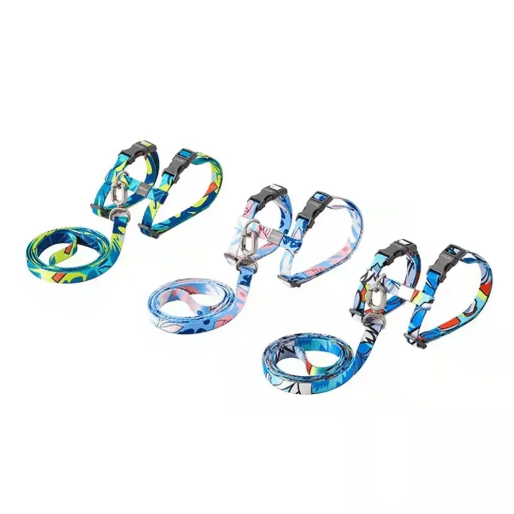 

PETKIT Cat Leash Chest Strap Set High-quality Nylon Meterial Adjustable Cat Harness Cats Lead Walking Straps for Cat