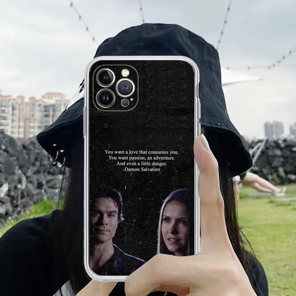 thumbnail image 1 of Funda de teléfono The Vampire Diaries para iPhone 15 14 11 12 13 Mini Pro XS Max, Funda 6 7 8 Plus X XR SE 2020, 1 of 5