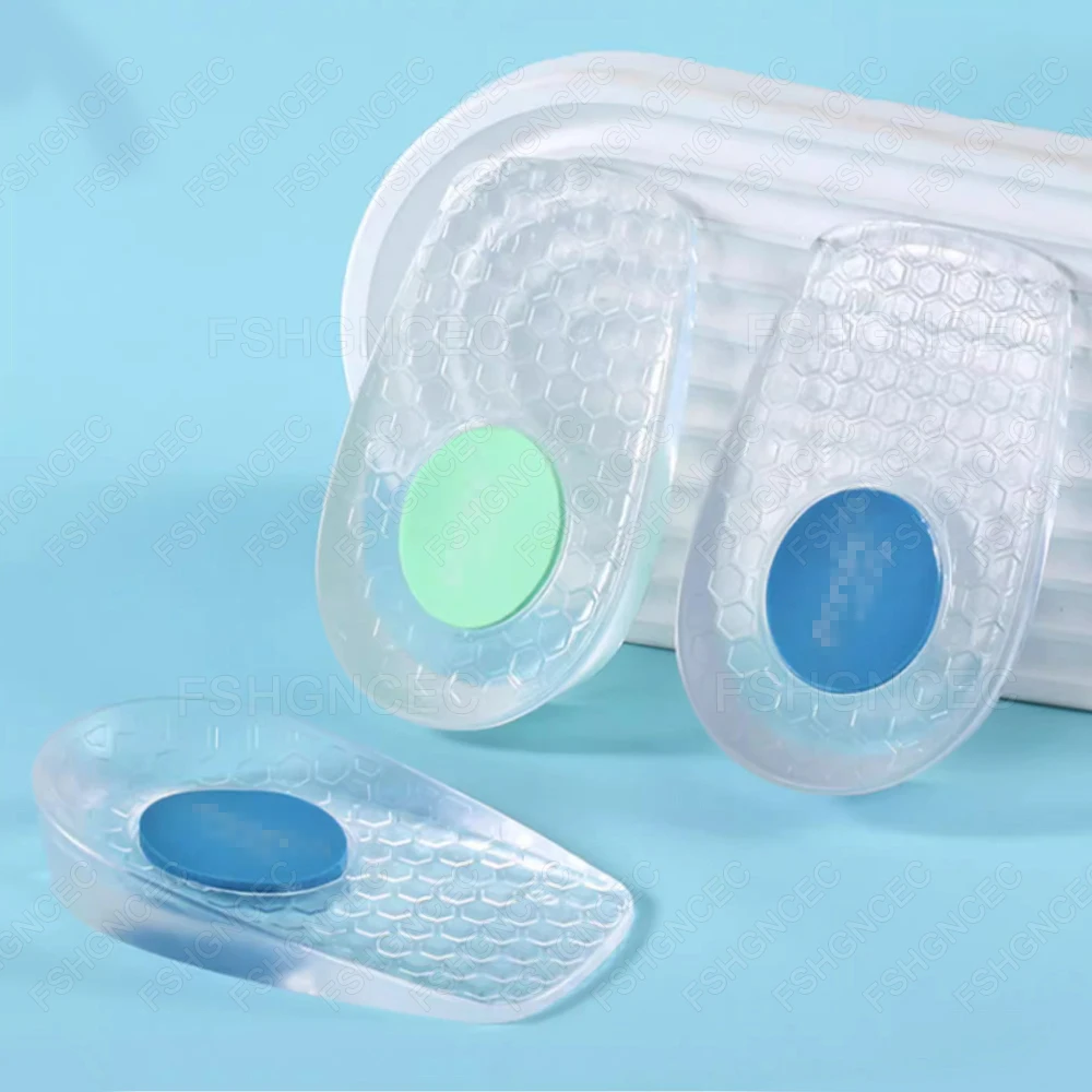 Silikon Höhe Erhöhen Einlegesohle Mann Frau Ferse Lift Einsatz Weiche Gel Schuhe Pads Unsichtbare Erhöhung Vorlage Unisex Fuß Pads – Detail 9