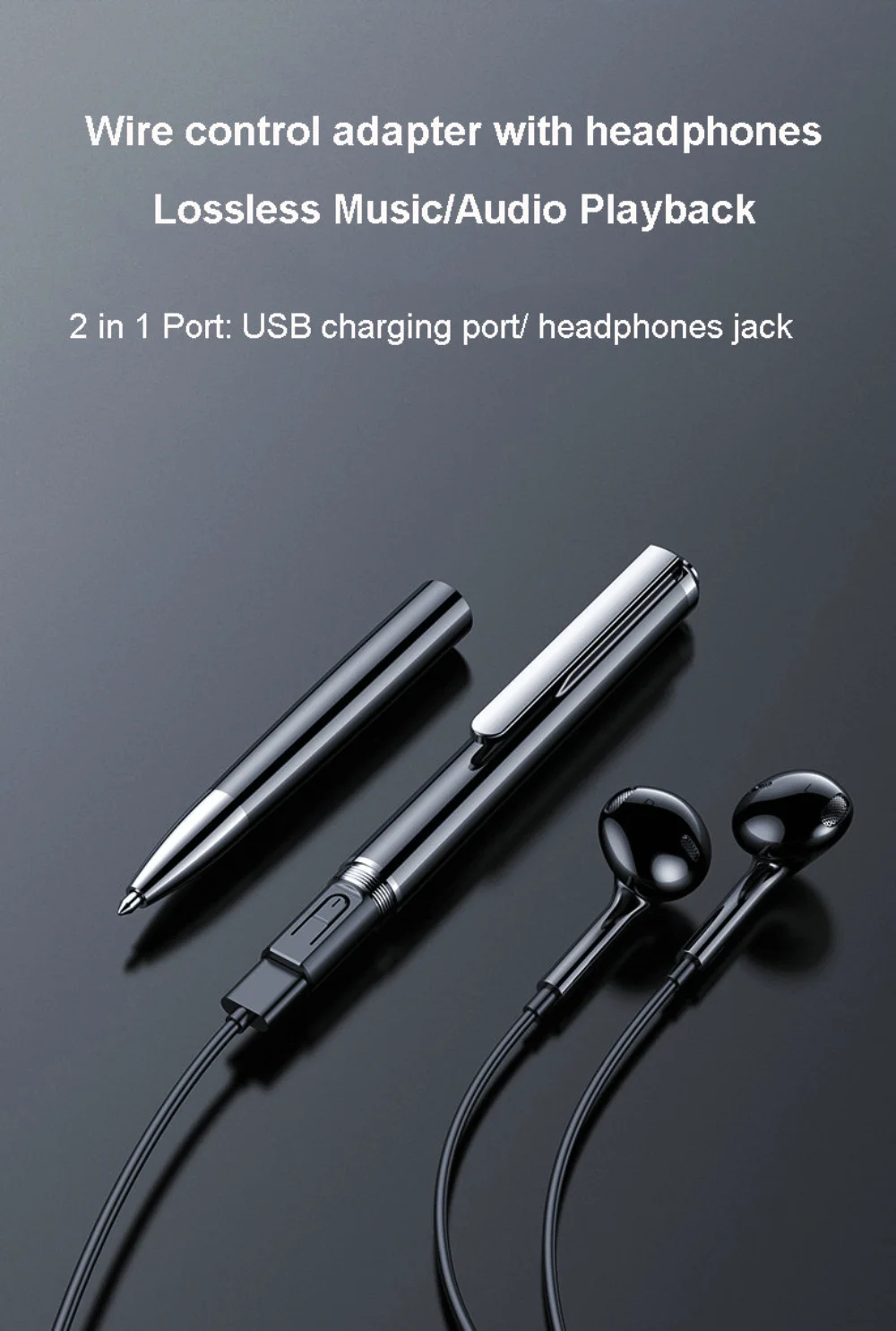 Feloyal Enregistreur Vocal Stylo 64 Go Professionnel Avec Activation Vocale Et Lecture MP3 - Mini Enregistreur Pour Réunions, Interviews, Leçons