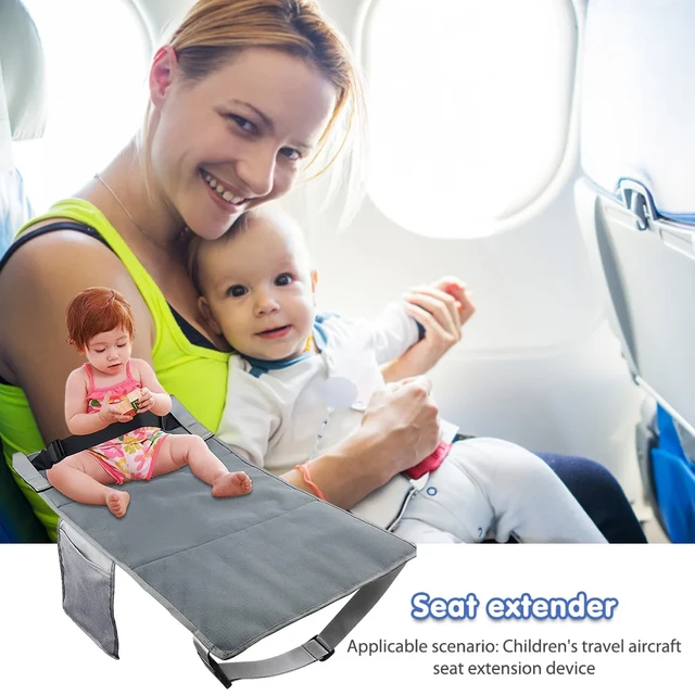 Airplane Seat Extender Baby Airplane Travel Footrest Bed Compact And  Lightweight Toddler Airplane Travel Essentials For Kids - AliExpress