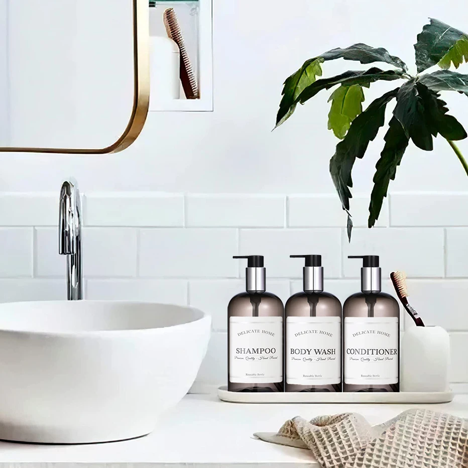 https://ae01.alicdn.com/kf/S4fb75cf6a20847c495aa9bf03376a8ccj/Refillable-Shampoo-and-Conditioner-Dispenser-Shampoo-Bottles-with-Pump-Waterproof-Labels-Chic-Shower-Soap-Dispenser.jpg