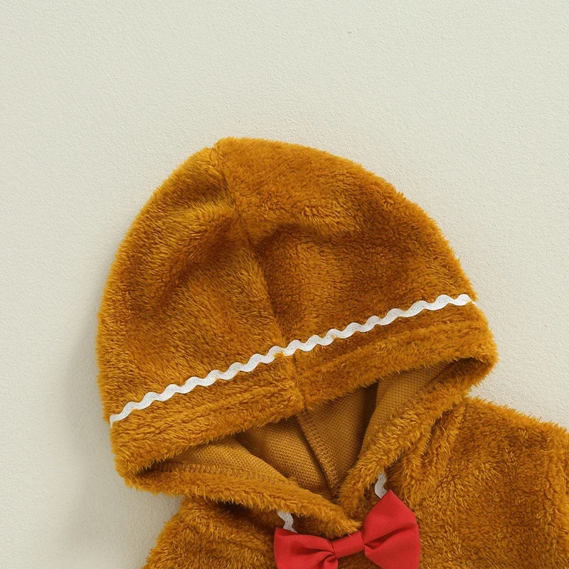 Kids Clothing Set Baby Boy Gingerbread Christmas Outfit 2Pcs
