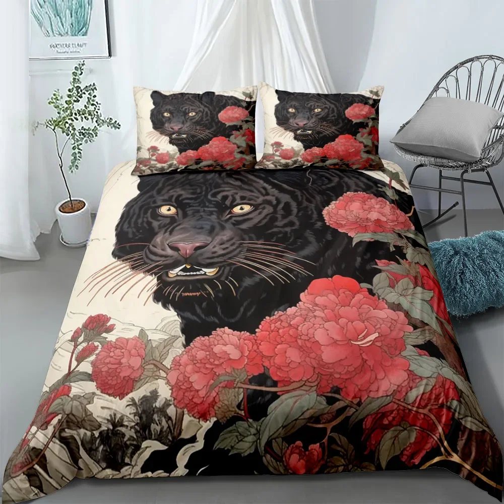 Ukiyo Tree Duvet Cover Set UK Single Double Queen US Twin Full King Size  Bed Linen Set