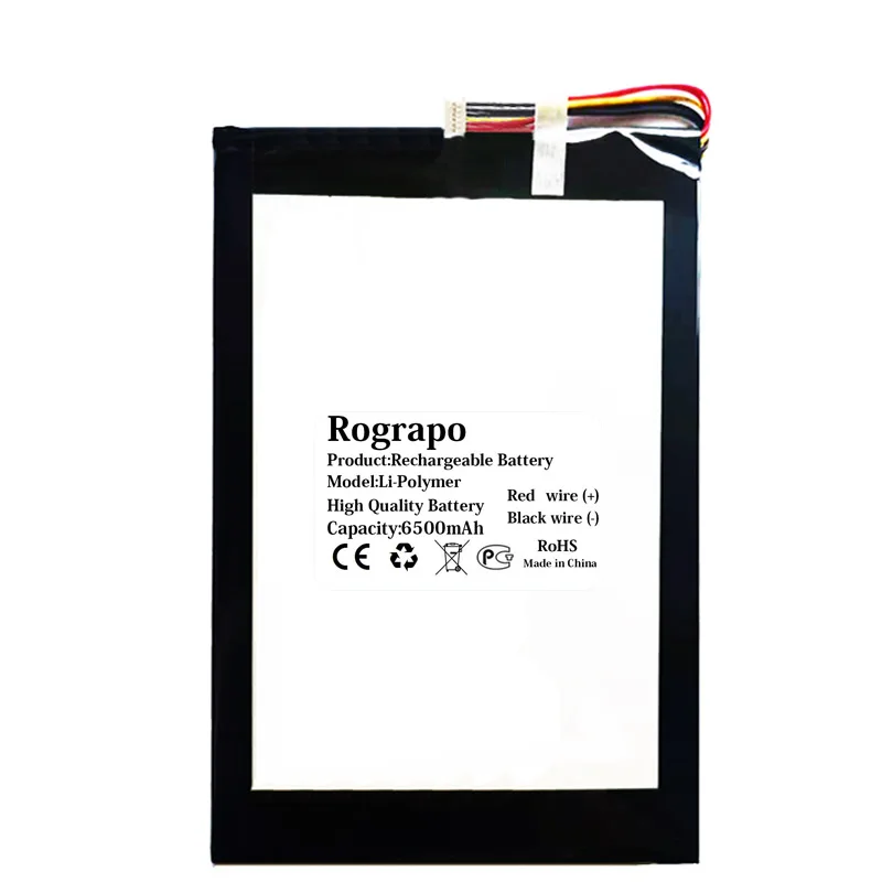 3.8V 6500mAh Tablet PC Battery For Alldocube Cube iPlay 40 Pro iPlay40 Pro Accumulator 5-Wire Plug +Tool rechargeable battery