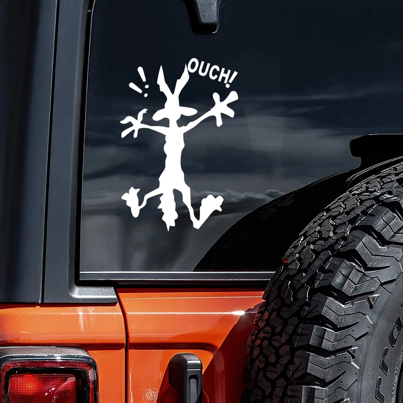 Waterproof Rabbit Car Sticker Decal – Cute Animal Car Accessories for Trucks, SUVs, Windows, Bumpers & Laptops 3