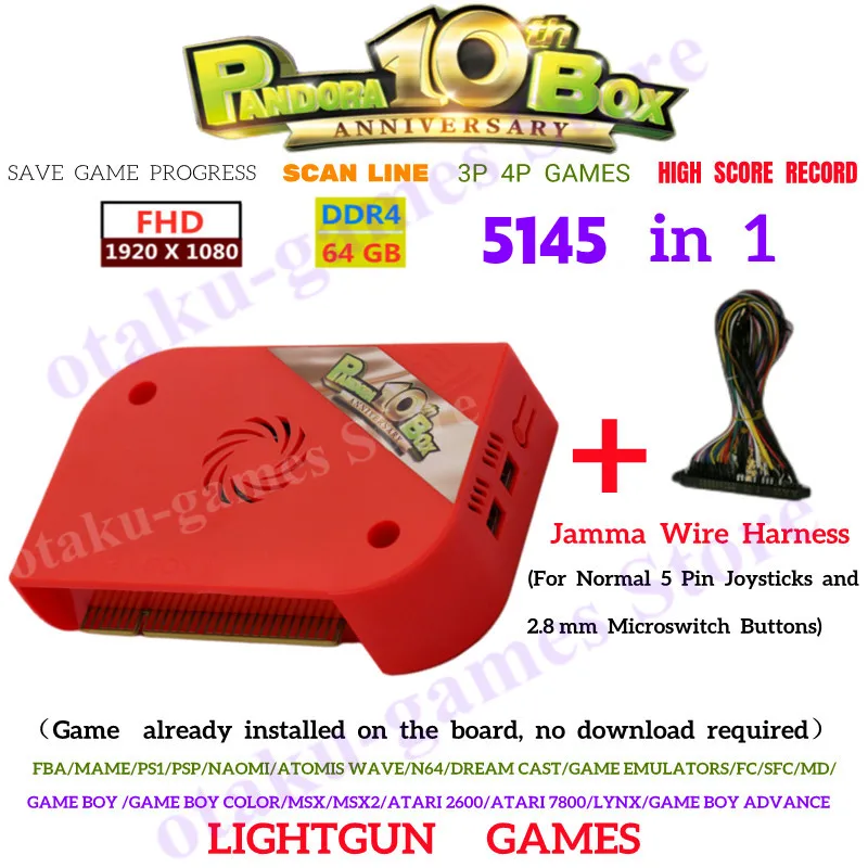 2023 Newest Version 2.0 Pandora Box 10Th 5142 IN I Games