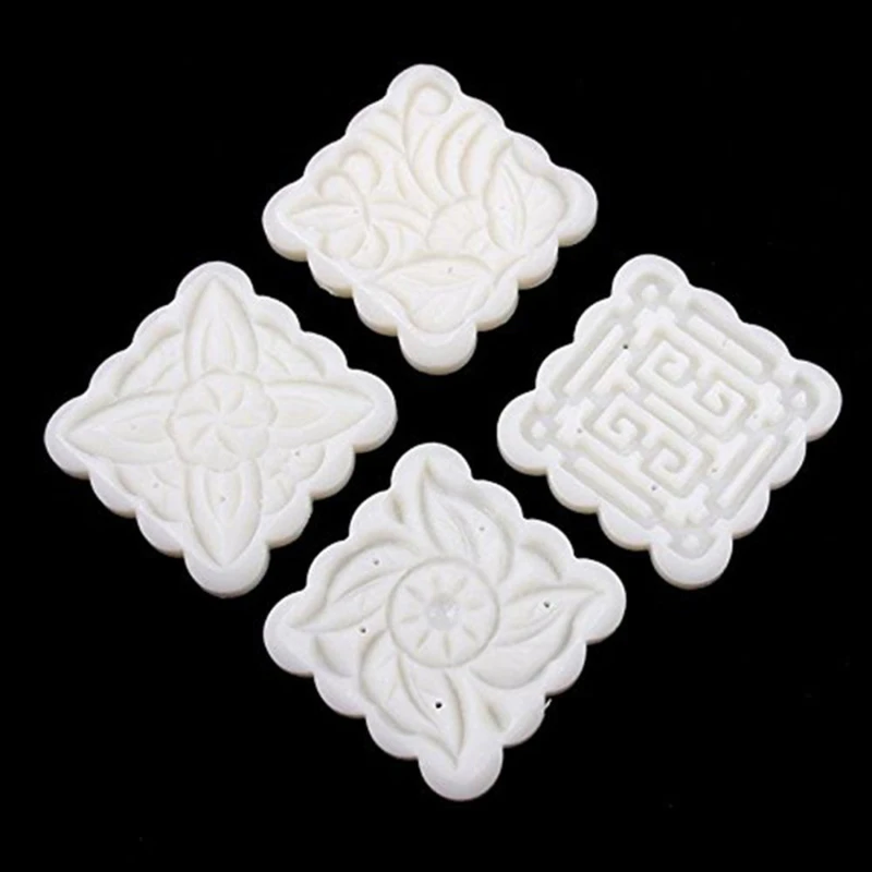 Cake Mold 1pc Stamps Moon Cake Hand Pressure Mooncake Mould Baking Tools Cakes Molds Pastry baking accessories