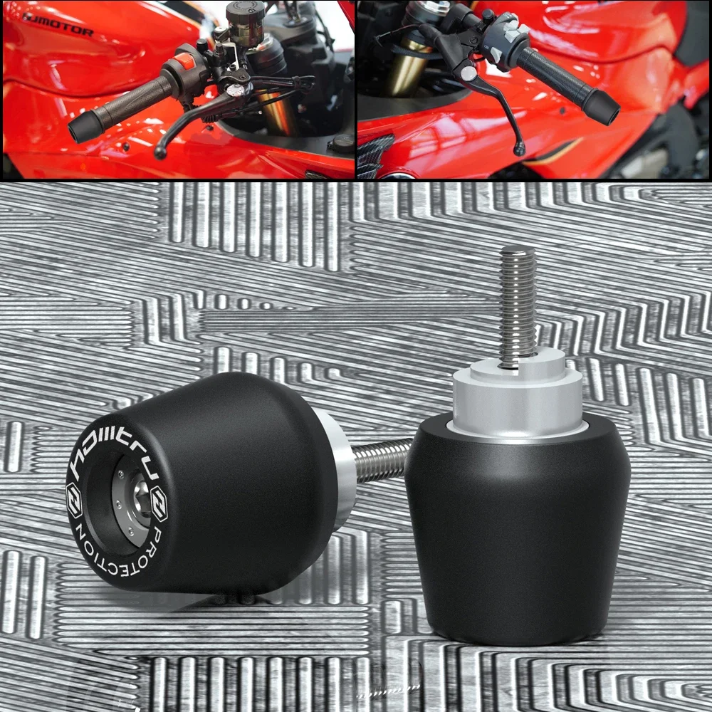 

For Honda CB1000R 2011-2017 / CB1000R 2018-2023 (Neo Sports Cafe ) Motorcycle Handlebar Grip End Cap Anti Vibration Slider Plug