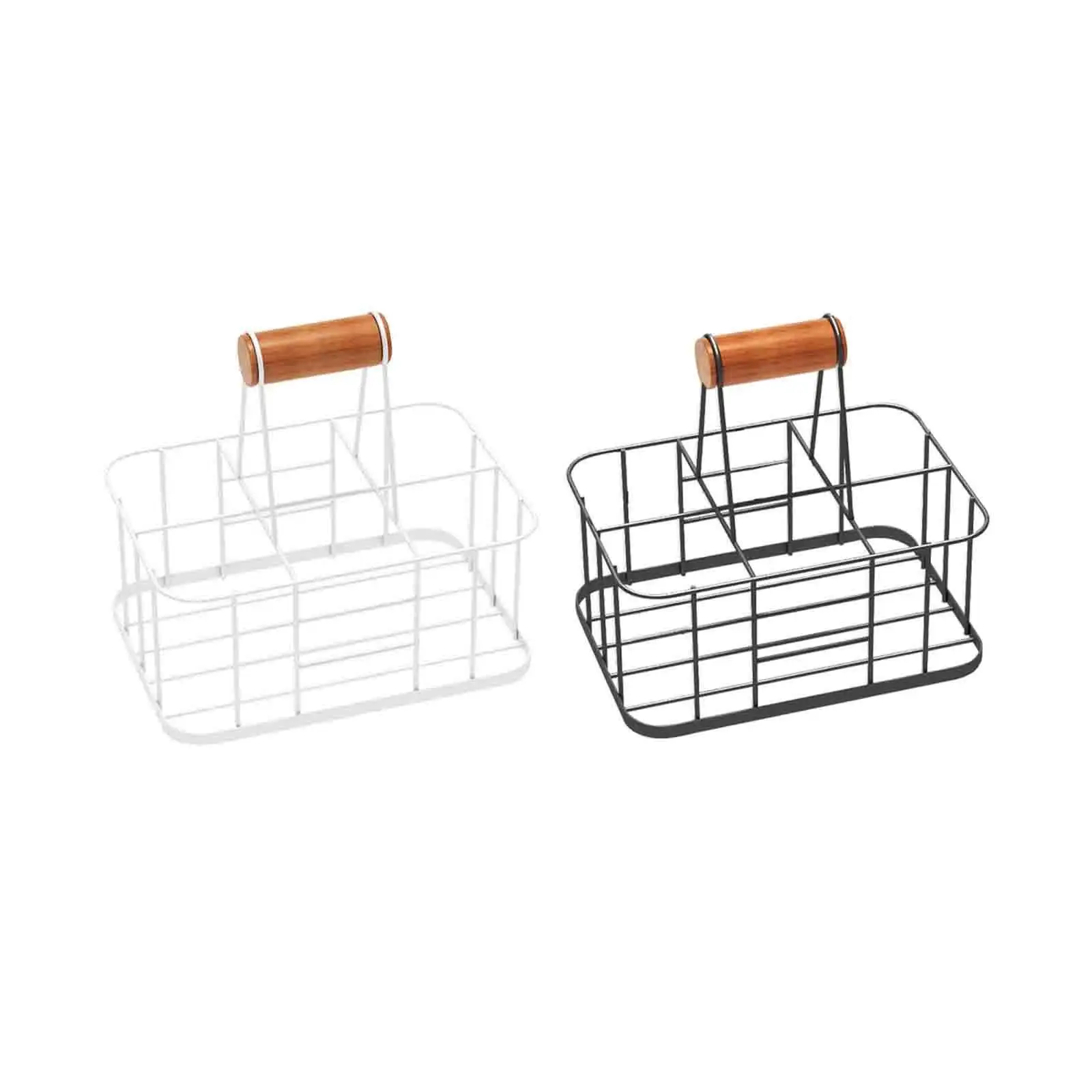 Drink Delivery Carrier Accs Multifunction with Handle Beer Rack Basket Drink
