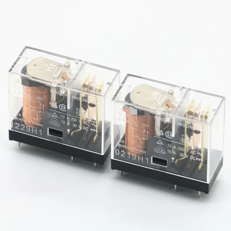 Power Relay 2PCS/Lot RELAY G2R-1-12VDC 10A G2R-2-24VDC 5A G2R-1-E-5VDC 16A 5V 12V 24V 110V 230V