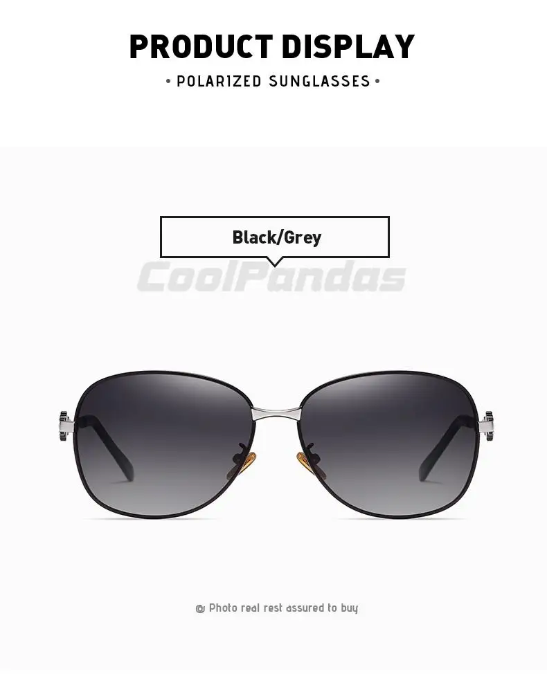 CoolPandas Elegant Sunglasses Women 2022 Polarized UV400 High Quality Ladies Sun Glasses Fashion Eyewear lunette de_voghion.com