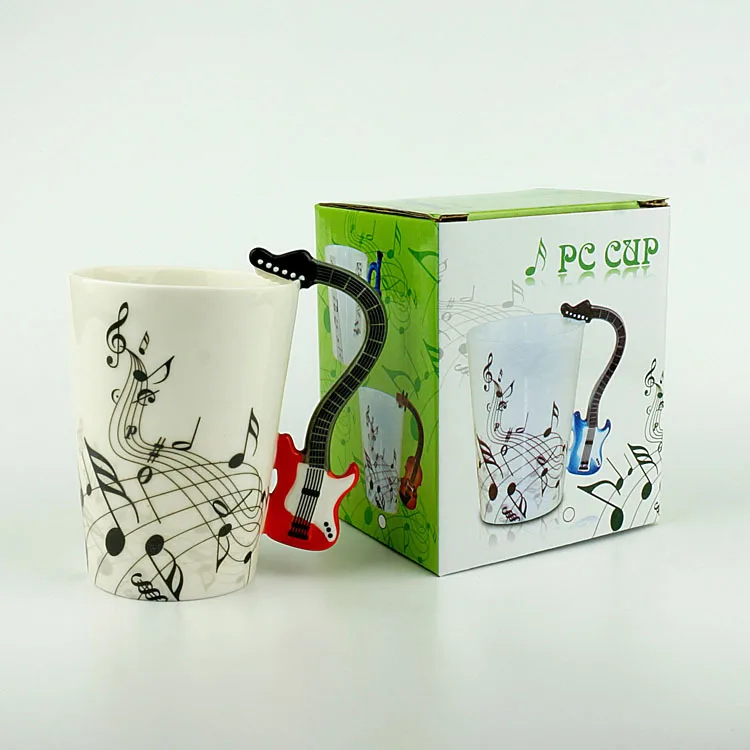 Ceramic Mug Instrument Handle Mug Coffee Cup