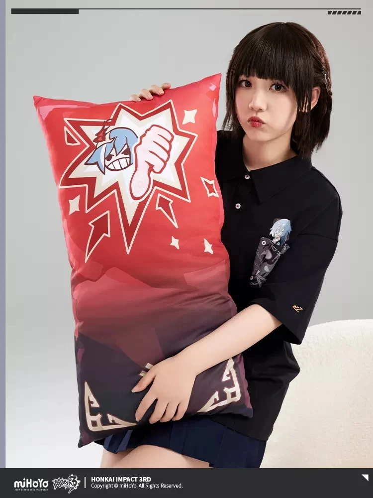 

Anime Game Honkai Impact 3 Herrscher of Sentience Cute Plush Doll Dango Toys Cartoon Throw Pillow Cosplay Birthday Gift