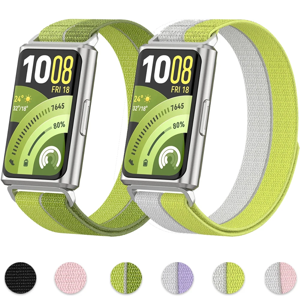 Nylon Loop Strap - Comfortable Wristband Bracelet for Smart Watch Accessories