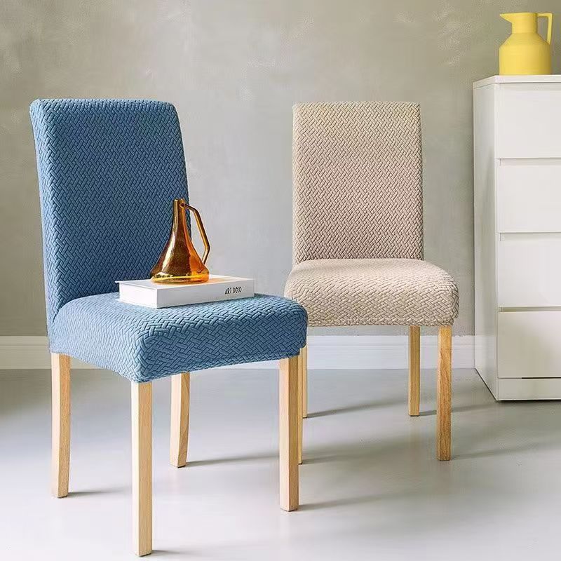 1PC Chair Cover Stretch Universal Size Household Seat Cover, Suitable For Wedding Restaurant Office Dining Room Living Room