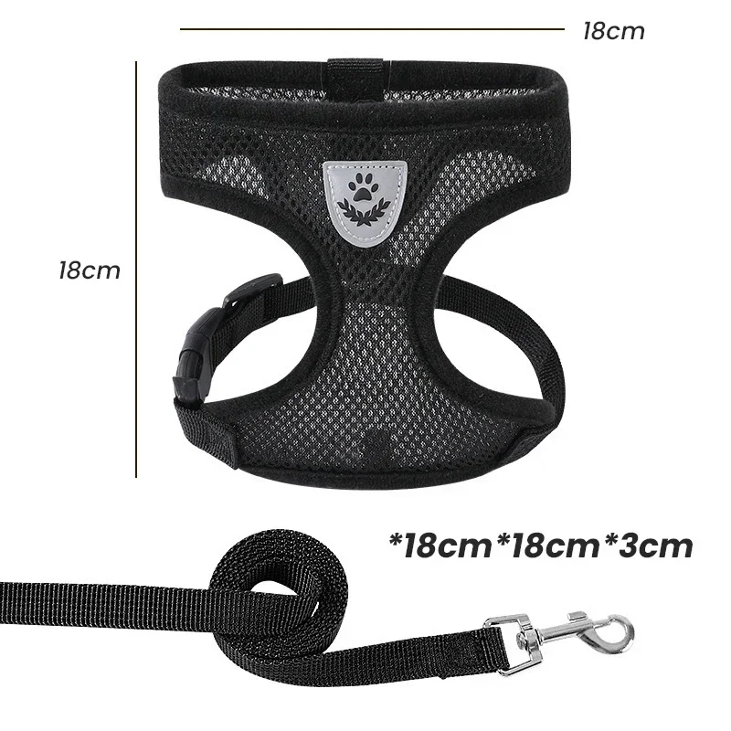 1pcs Pet Walking Dog Cat Chest Harness Outdoor Traction Rope Collar Clothes Explosion-proof Punching dog collar,pet harness leash set,pet harness set,pet leash set,dog traction rope