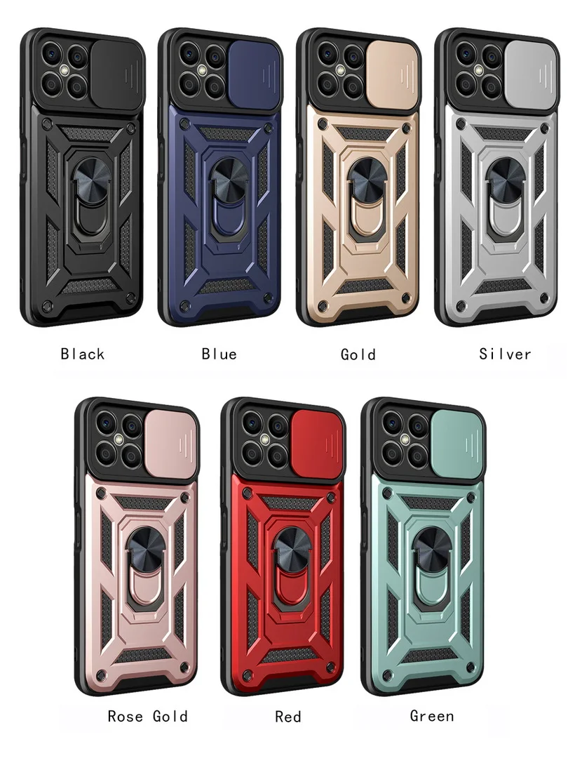 Durable Camera Protection Armor Hybrid Ring Case Cover