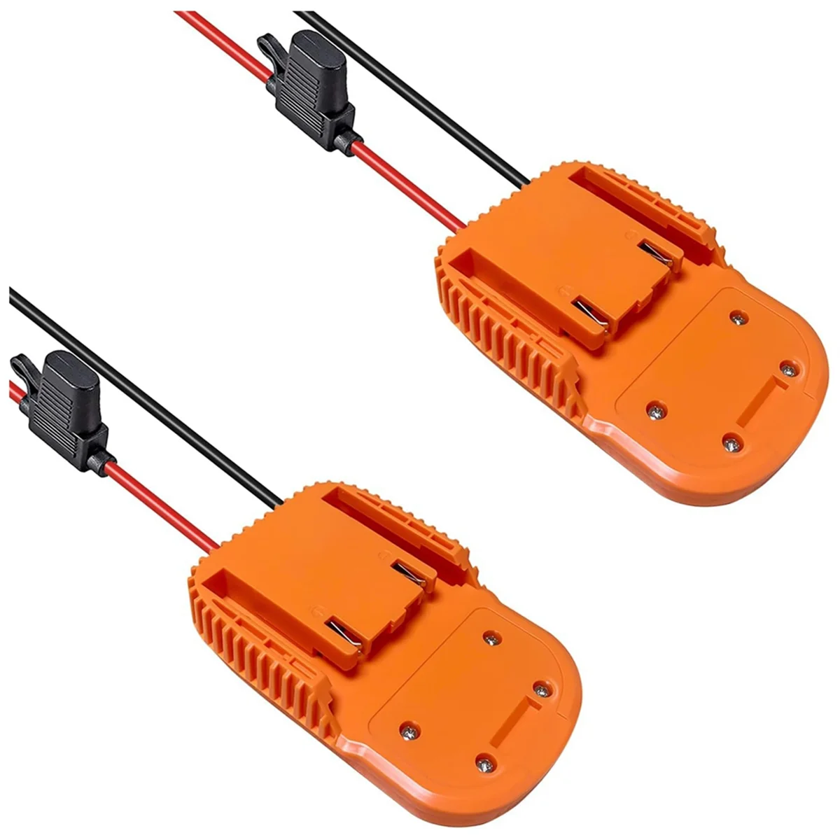 

2PCS Power Wheels Adapter for Ridgid AEG 18V Hyper Battery Dock Power Connector for DIY Rc Toy Car Truck B