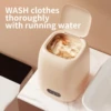 9L Portable Washing Machine Large Capacity Clothes Spin Dryer Bucket Travel Underwear Socks Ultrasonic Mini Washer Clothes dryer 1