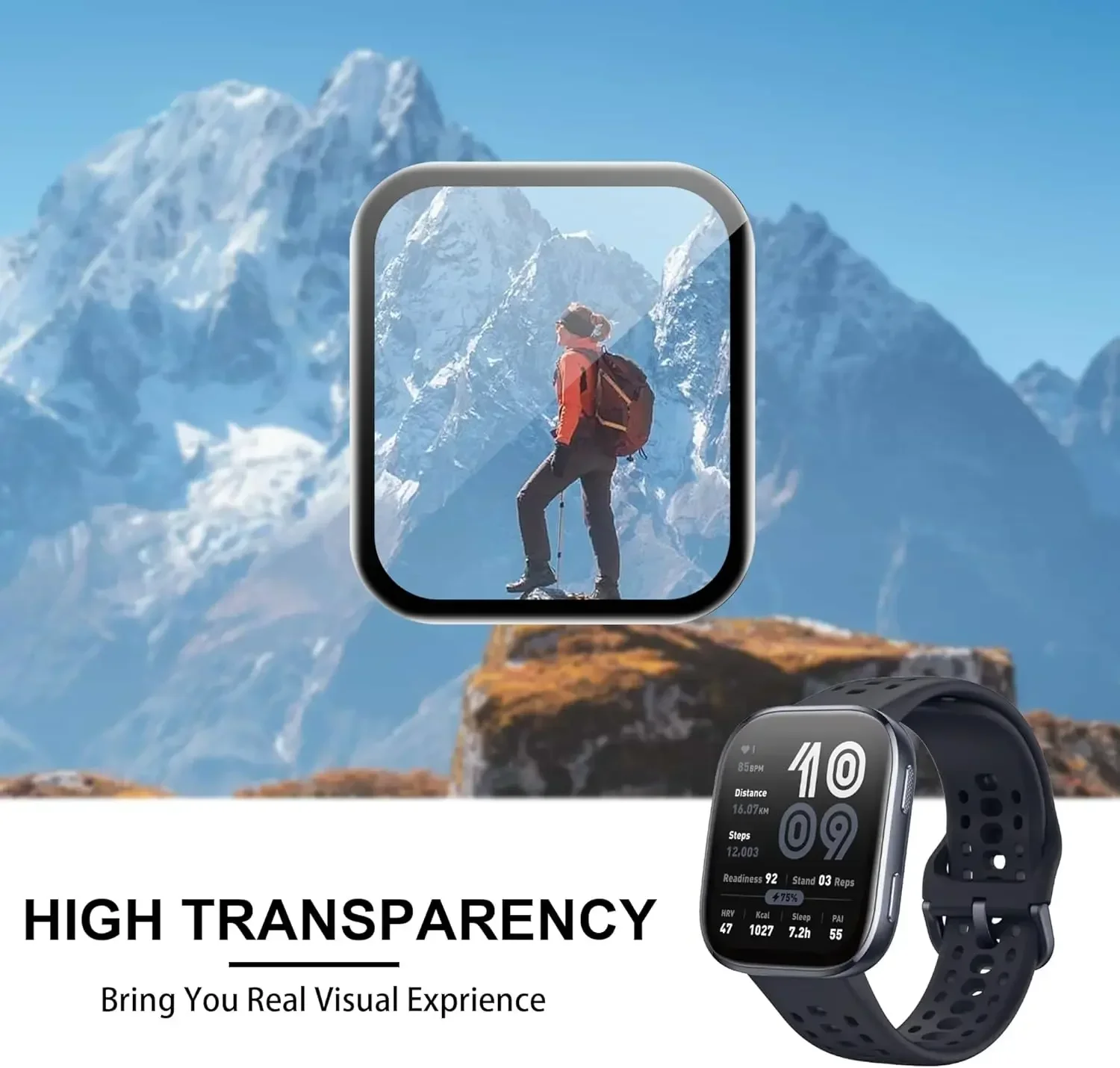 Screen Protector for Huami Amazfit Bip6 Bip5 Bip3 Pro Protective Film for Amazfit Bip 6 5 3Pro Watch Cover Anti-scratch Films