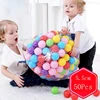 50Pcs Color Baby Plastic Balls Kids Games Toys Ball Baby Playpen Tent Water Pool Ocean Wave Balls Children Toys for Boys Girls 1
