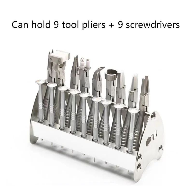 

Optical shop stainless steel glasses tool rack screwdriver pliers finishing rack repair tool storage box