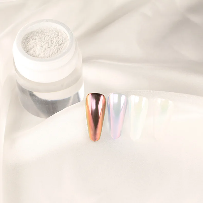 Nail Art Ice Through Aurora Mirror Powder