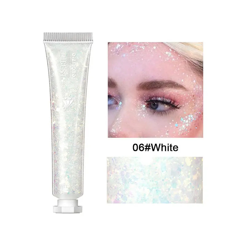 18g Body Glitter Gel Professional Shiny Loose Sequins Cream Festival