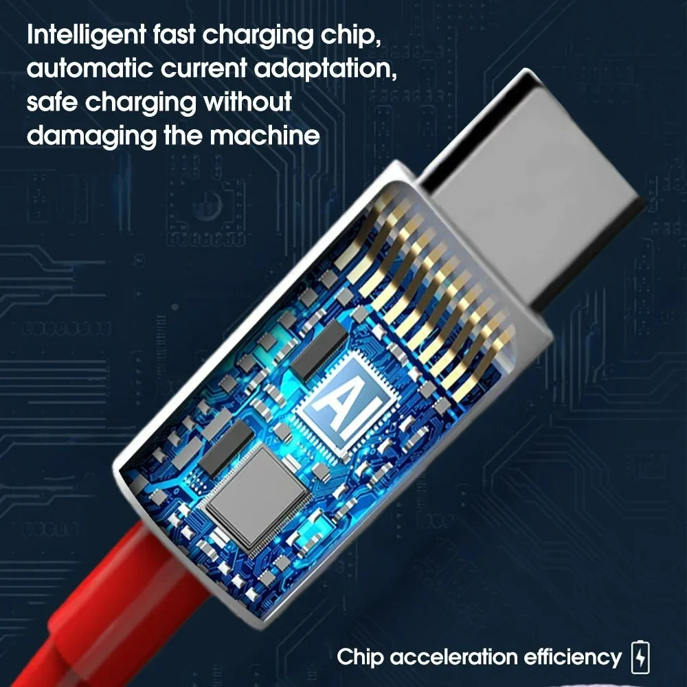 PD 65W USB C to USB C 케이블 6A 고속 충전 휴대폰 충전기 데이터 케이블 (원플러스 에이스 12 11 10T 9 8T 7T 타입 C 퀵차지 케이블)